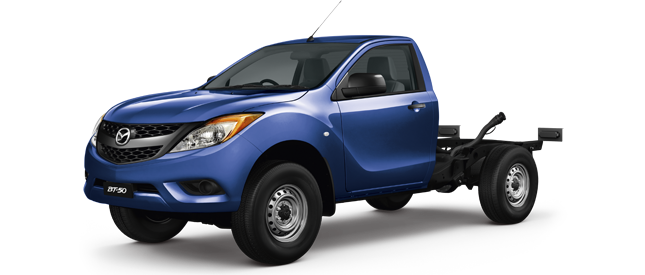 Mazda BT-50 2WD Single Cab Chassis GLX