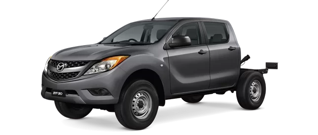 Mazda BT-50 4WD Double Cab Chassis GLX