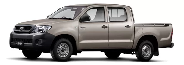 Toyota Hilux 2WD Petrol 4 Dr Double Cab